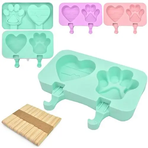 Форма для морозива StensonStamp силіконова 19.5х14.5х2.5 см в асортименті (MH-4416)