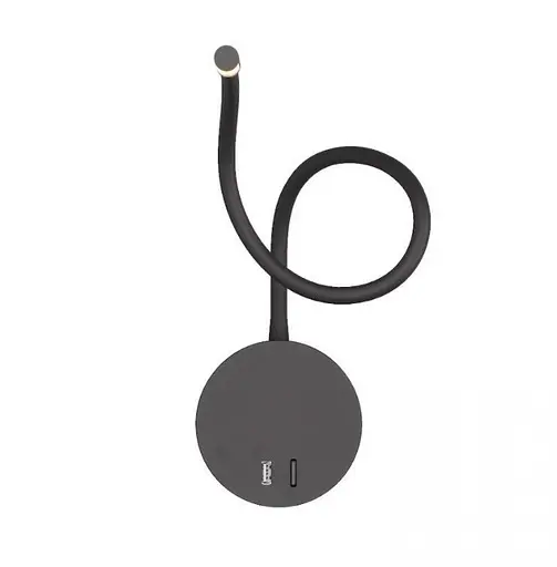 Бра|USB 5V 2,1A KLOODI DECO WA-LIANA 500 3K BK - фото 3