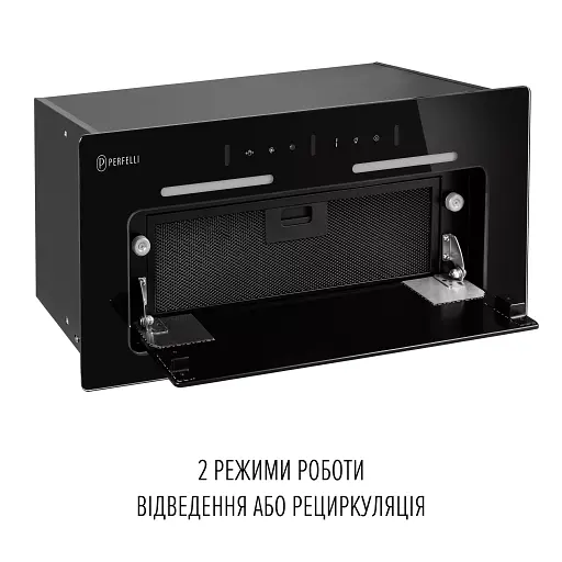Вытяжка полновстраиваемая PERFELLI NUOVA 6NWRB NERO - фото 10