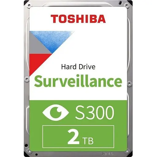 Жесткий диск внутренний (HDD) Toshiba S300 Surveillance 3.5" 2 TB SATA (HDWT720UZSVA) - фото 1