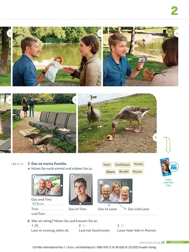 Schritte international Neu 1. Kursbuch + Arbeitsbuch mit Audios online - фото 8