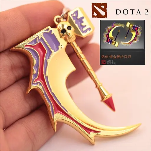 Брелок Golden Basher Blades Дота 2 Dota 2 DT 21.136 - фото 5