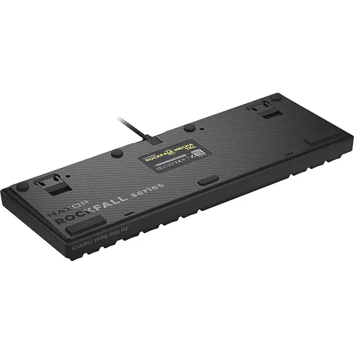 Клавиатура HATOR Rockfall 2 Mecha TKL orange RGB USB Black (HTK-520) - фото 5