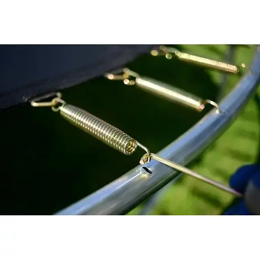 Батут садовий Fun Fit спортивний 10 (304-312 cm) 312 см з подушкою зі сходами - фото 2