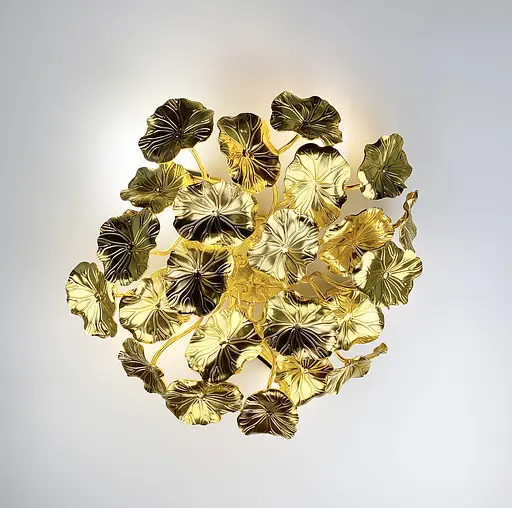 Флористична модель світильника з пелюстками у двох кольорах корпусу Line F Арт. WB5043 - фото 7