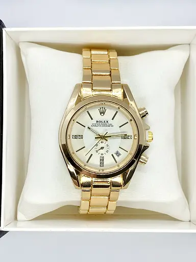 Наручний годинник жіночий Clockhouse Rolex Золотистий (IBW900YO) - фото 4