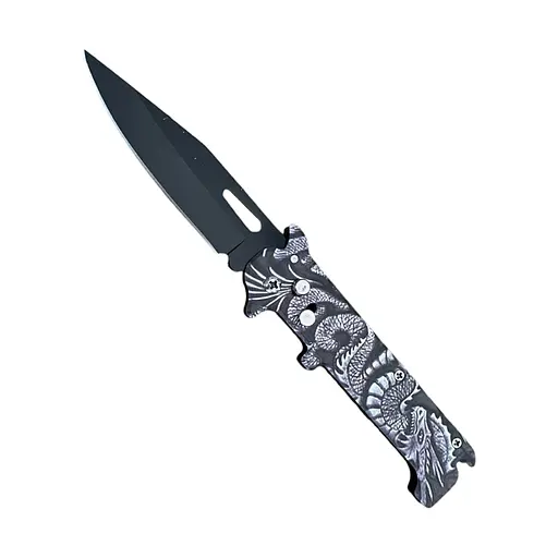 Нож викидной складной «Дракон» 20 см, Kitchen Master 87769 - фото 1