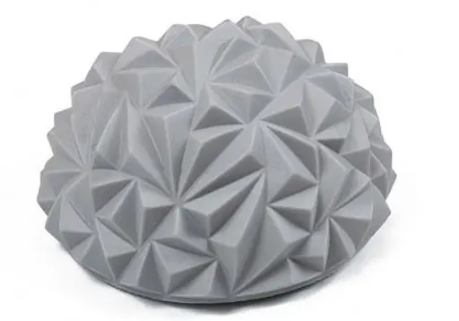 Полусфера массажная киндербол EasyFit Rif 16 см серая (EF-3000-GY) - фото 1