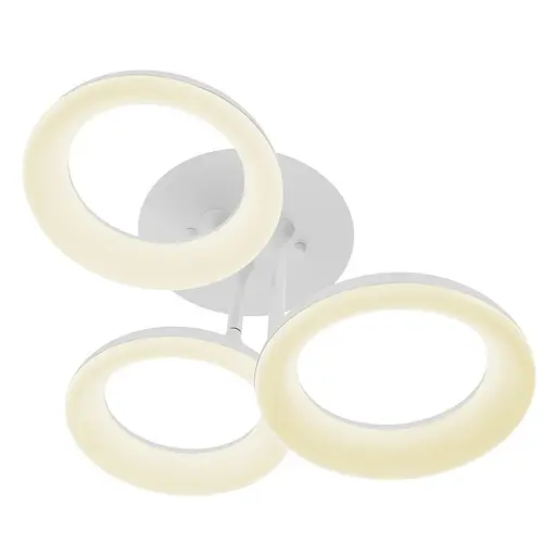 Люстра Brille світлодіодна для хола 27W WW WH (BL-480S/3) - фото 2
