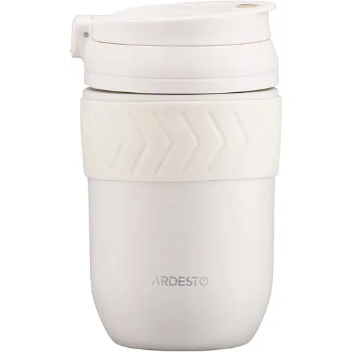 Термокружка Ardesto Cosy 400 мл нержавеющая сталь бежевый