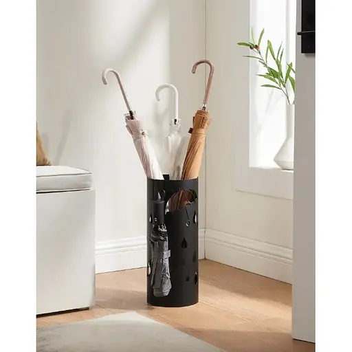 Підставка для парасольок Leobert Sakura кругла форма чорний - фото 2