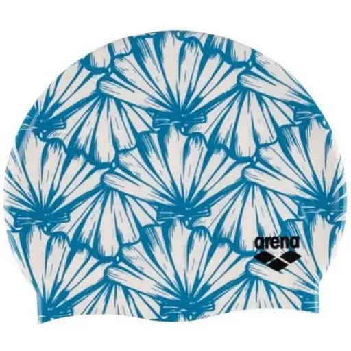 Шапочка для плавання Arena Print 2 White/Blue (1097-1E368-223 UNI)