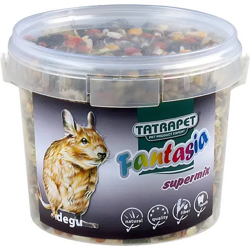 Корм TatraPet Fantasia для грызунов (дегу) в ведре 1 л/600 г 