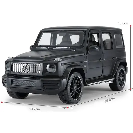 Машинка Rastar Mercedes-Benz G63 AMG на радіокеруванні. 1:14. Чорний - фото 7