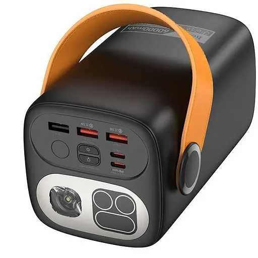 Зовнішній акумулятор Hoco DB160 Astrum 60000 mAh PD100W - фото 1