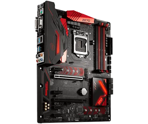 Материнская плата ASRock Fatal1ty Z270 Gaming K4 LGA 1151v1 (Fatal1ty Z270 Gaming K4) Б/У - фото 3