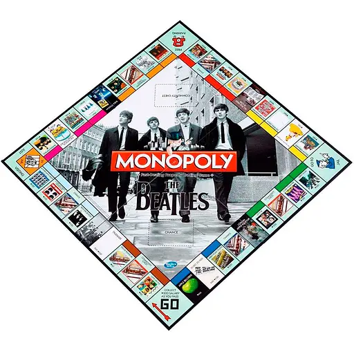 Настольная игра BEATLES Monopoly (Битлс) - фото 3