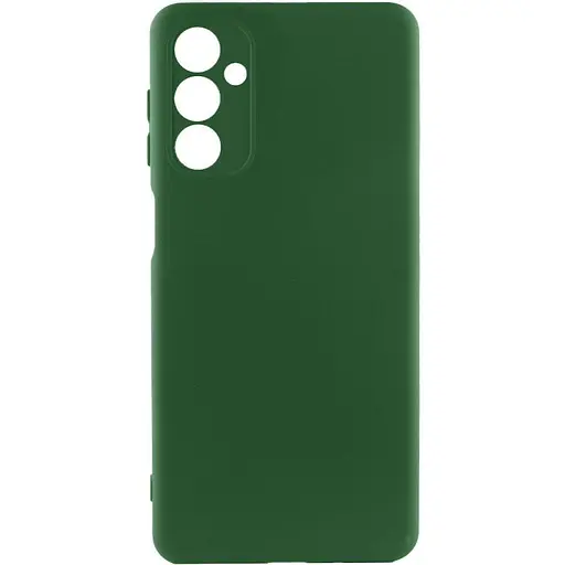 Чохол TPU GETMAN Liquid Silk Full Camera для Samsung Galaxy A54 5G Зелений / Dark green
