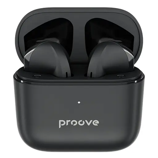 Бездротові навушники Earphones Proove Mainstream, IPX4, ENC, BT5.3, 40mAh, 400mAh, 4h, TWS black UA UCRF - фото 2