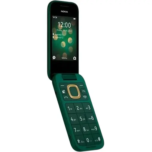 Мобільний телефон Nokia 2660 Flip Green (1GF011PPJ1A05) - фото 2