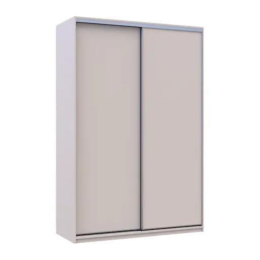 Шафа купе Doros Сіті Лайт Кашемір 2 ДСП 150х60х225 (80736347) - фото 3