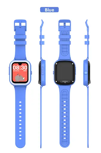 Смарт часы-телефон детские Wonlex KT31 4G с камерой WI-FI GPS SIM-картой Blue (16997) - фото 7