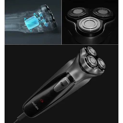 Електробритва Xiaomi Enchen BlackStone Electric Shaver Black - фото 6