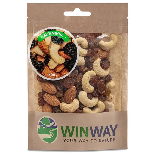 Суміш горіхова Winway Вітамінна 100 г (769977) - фото 1