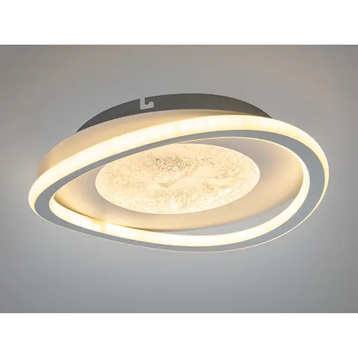 Світлодіодний стельовий світильник Romin сірий 34 Вт CCT - фото 1