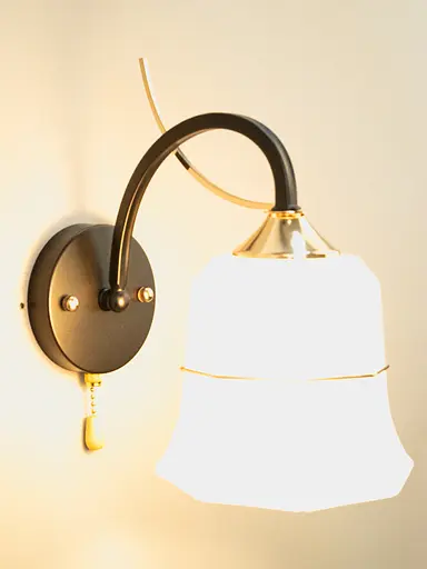 Бра Brille LK-728W/1 E27 BK+FG - фото 2