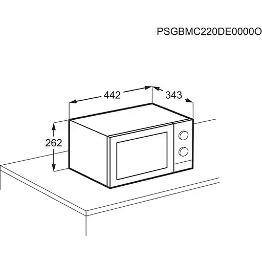 Мікрохвильова піч Electrolux 20л 800Вт гриль чорний - фото 8