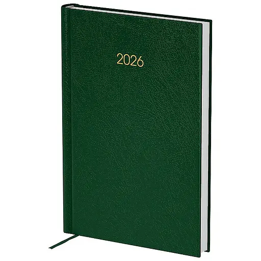Дневник 2026 Classic City темно-зеленый 145 x 210 мм (8842-26-3-A) - фото 2