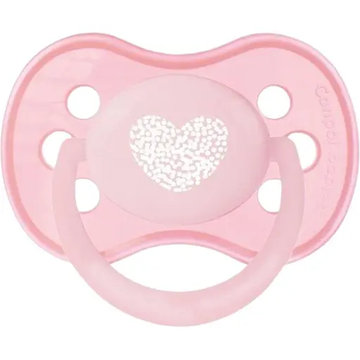 Силиконовая симметричная пустышка Canpol Babies Pastelove розовый 0-6 мес. (22/416)