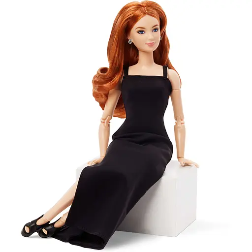 Лялька Barbie Signature Basics №4 рудоволоса та тендітна (JBH74) - фото 2