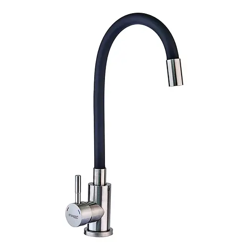 Змішувач для кухні Champion SUS-011 із силіконовим виливом CH0332 Нержавіюча сталь - фото 1