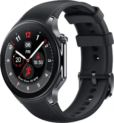 Смарт-часы OnePlus Watch 2 Black Steel - фото 2