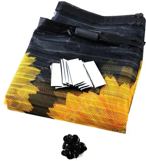 Розсувна москітна сітка Supretto Magic Mesh Соняшники на магнітах (4744) - фото 3