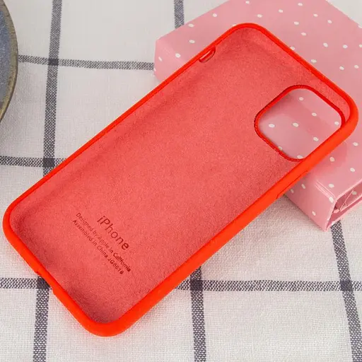Чехол Epik Silicone Case Full Protective AA для Apple iPhone 11 Pro Max 6.5 Красный/Red - фото 3
