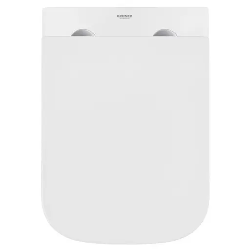 Унитаз подвесной безобедочный Kroner Eifel WHI493436 TORNADO с сиденьем (CV034923) - фото 7