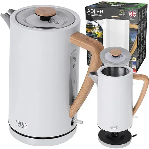 Электрочайник Adler AD 1347 White