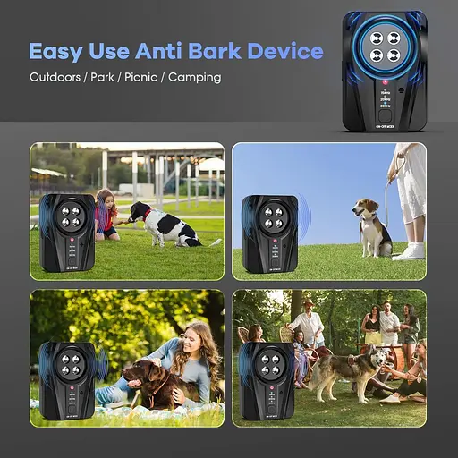 Устройство против лая, 3-уровневое устройство отпугивания собак - фото 3