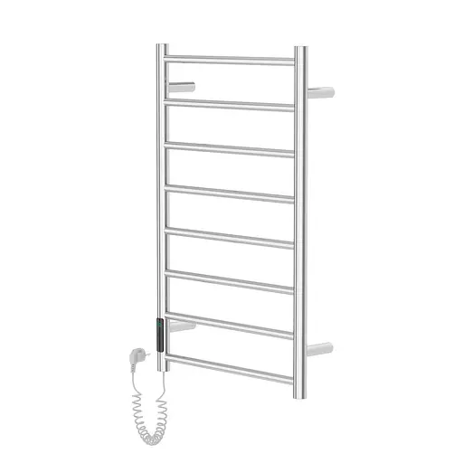 Електрична рушникосушарка Volle Rondo 500 * 800мм cromo 9235.000101, Хром, Ліве, Електронний - фото 1