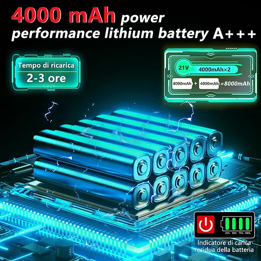 Акумуляторна ланцюгова пилка Jvision DLS-6 акумулятор 21V - фото 6