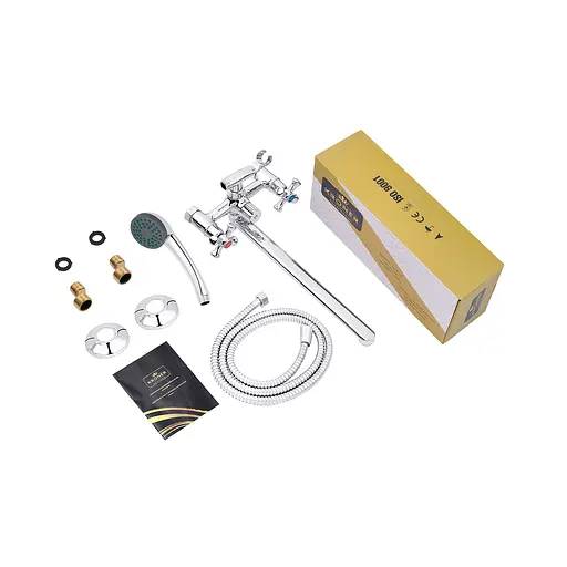 Змішувач для ванної Kroner KRM Rhein - C070 CV016435 Хром - фото 8