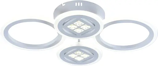 Люстра світлодіодна акрілова Sirius LI8860/4A WH (92W) - фото 3