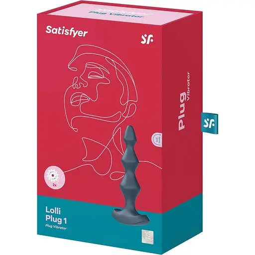 Анальний стимулятор-намистини з двома моторами Satisfyer Lolli-Plug 1 Dark teal - фото 5