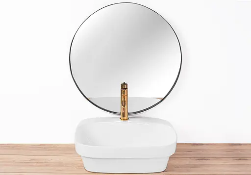 Умивальник Rea Marika 50 накладний білий REA-U9611, Білий - фото 4