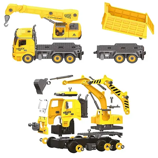 Автоконструктор Otamanko 3-в-1 Строительная служба Кран - фото 3