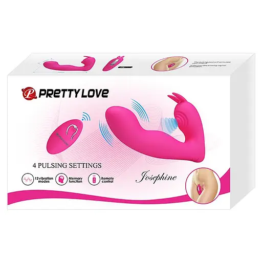 Вібратор Pretty Love Josephine G-spot 10.9 см рожевий - фото 7