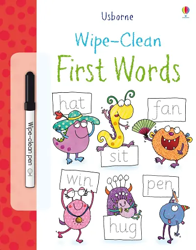 Wipe-Clean: First Words